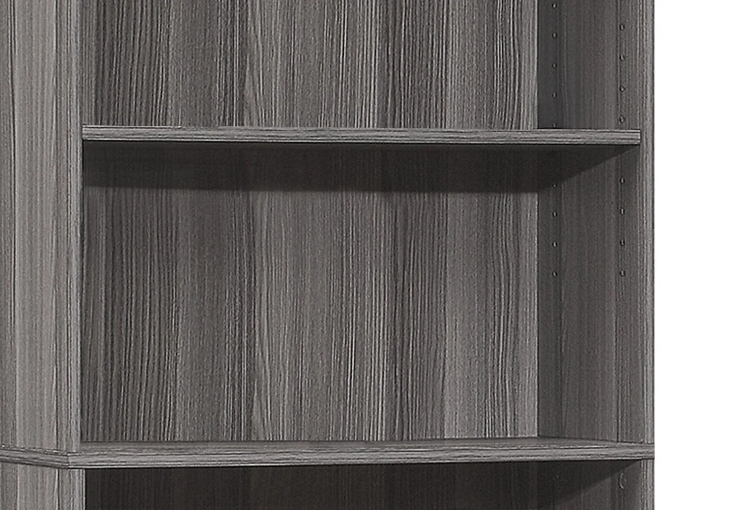 Derby 5-Shelf Bookcase - Grey