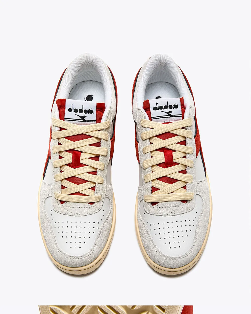 Diadora Magic Basket Low Suede Lth Shoes