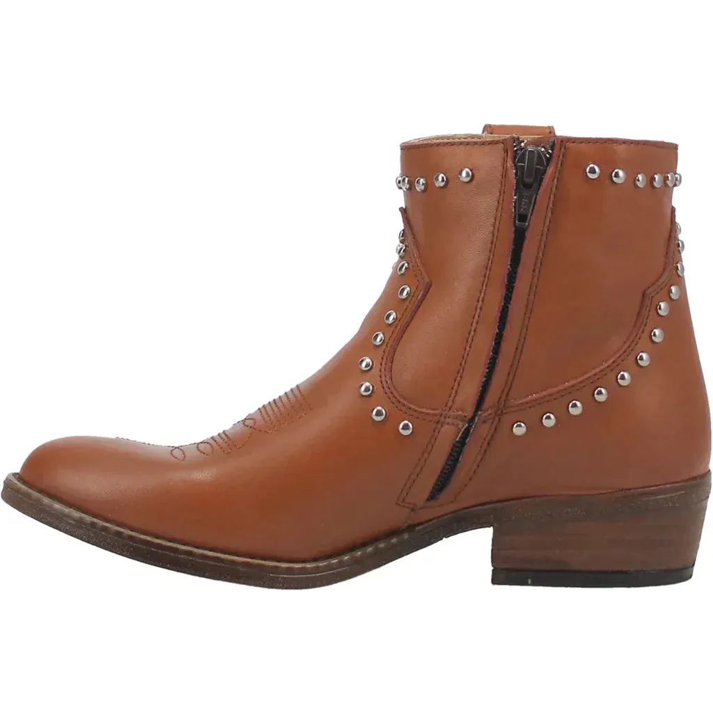 DINGO DESTRY LEATHER STUDDED BOOTIE STYLE DI864