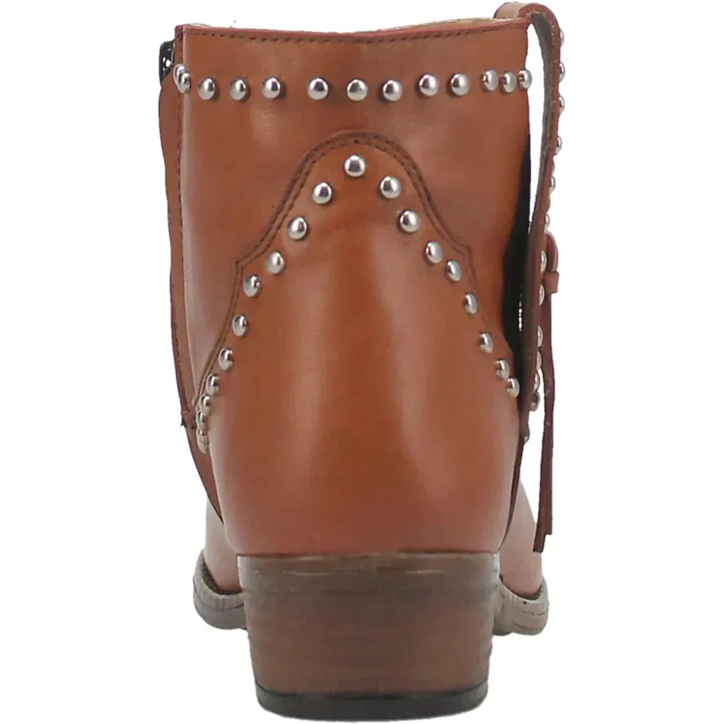 DINGO DESTRY LEATHER STUDDED BOOTIE STYLE DI864