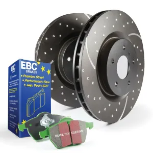 EBC Brakes S10KF1298 S10 Kits Greenstuff 2000 and GD Rotors