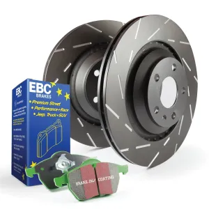 EBC Brakes S2KR2282 S2 Kits Greenstuff 2000 and USR Rotors