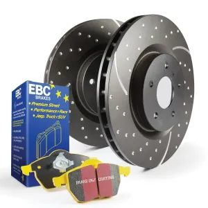 EBC Brakes S5KF1317 S5 Kits Yellowstuff And GD Rotors