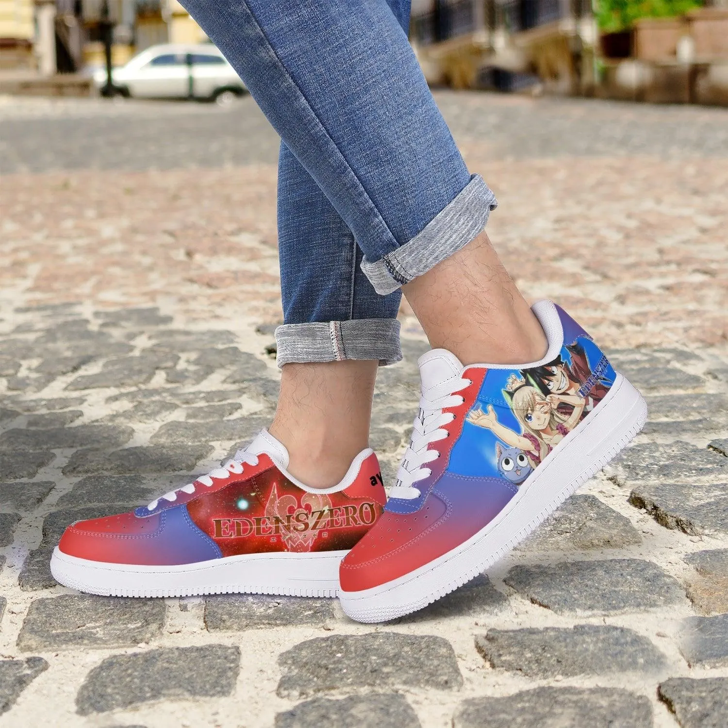 Edens Zero Rebecca Bluegarden Air F1 Anime Shoes