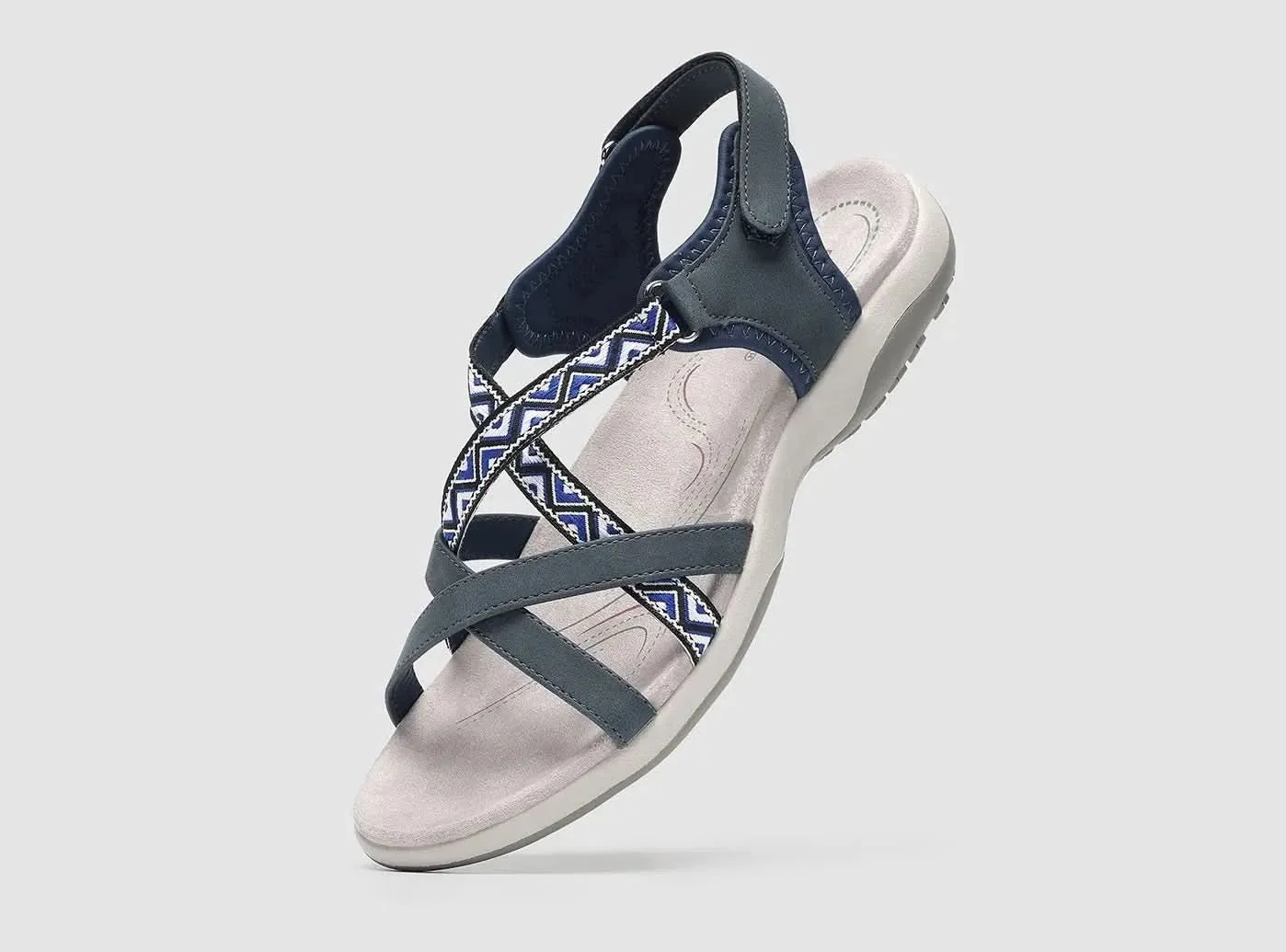 FitVille Women's Flat Sports Sandals