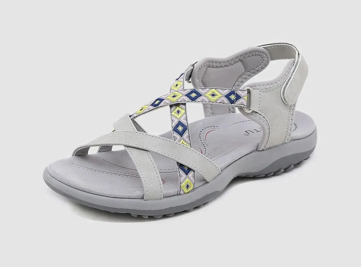 FitVille Women's Flat Sports Sandals