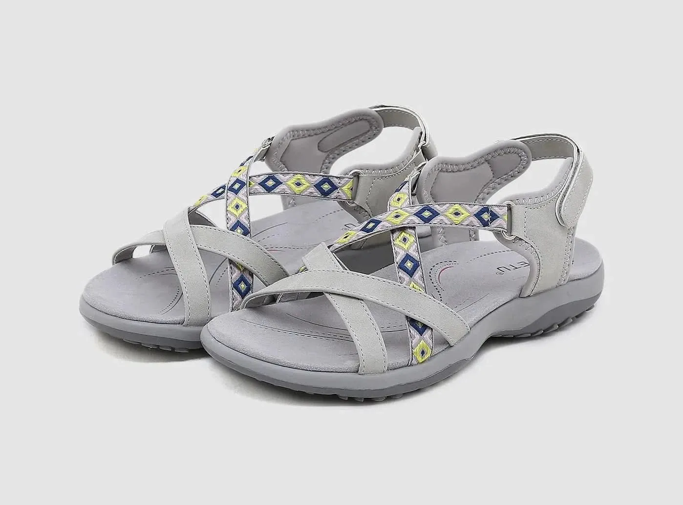 FitVille Women's Flat Sports Sandals