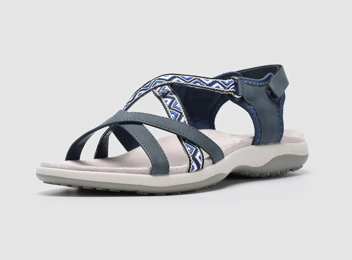 FitVille Women's Flat Sports Sandals