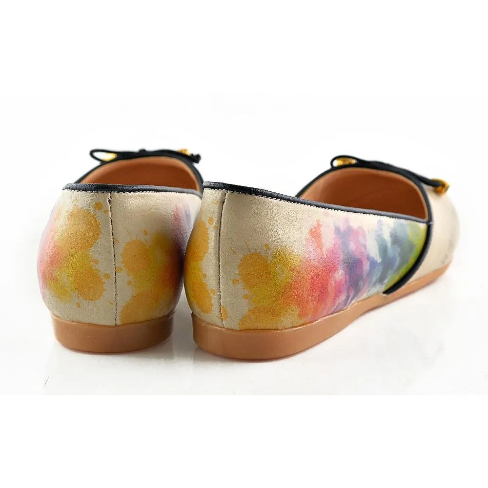 Flamboyant Elephant Ballerinas Shoes OMR7109