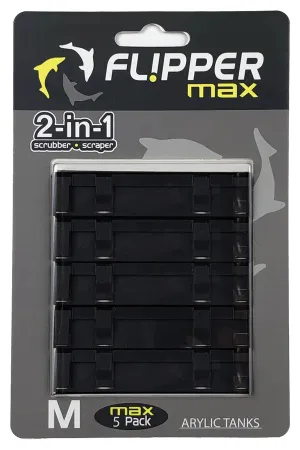 Flipper Max Plastic Replacement Blades 5 pack