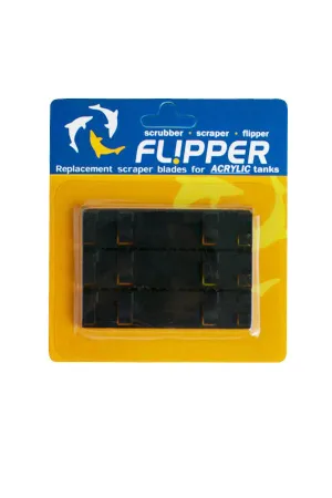 Flipper Standard Plastic Replacement Blades 3 pack