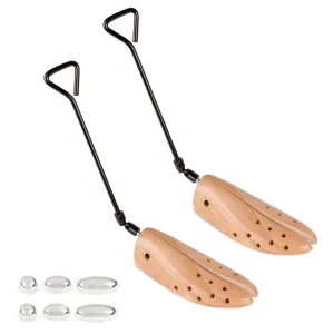 FootFitter Best Professional Boot Stretcher Set - Pair of Boot Stretcher