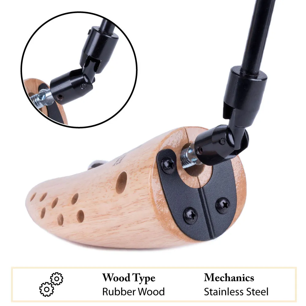 FootFitter Best Professional Boot Stretcher Set - Pair of Boot Stretcher