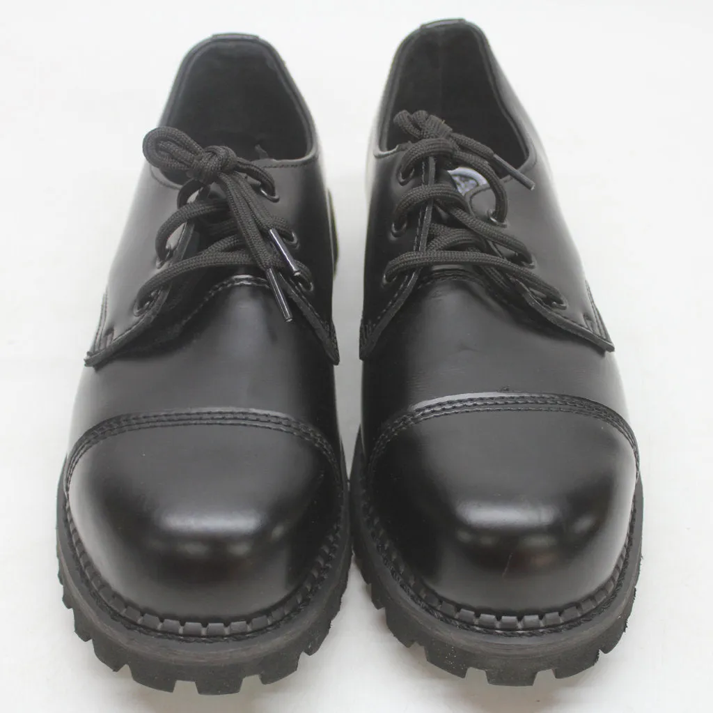 Grinders Regent CS Black Unisex Shoes - UK 9