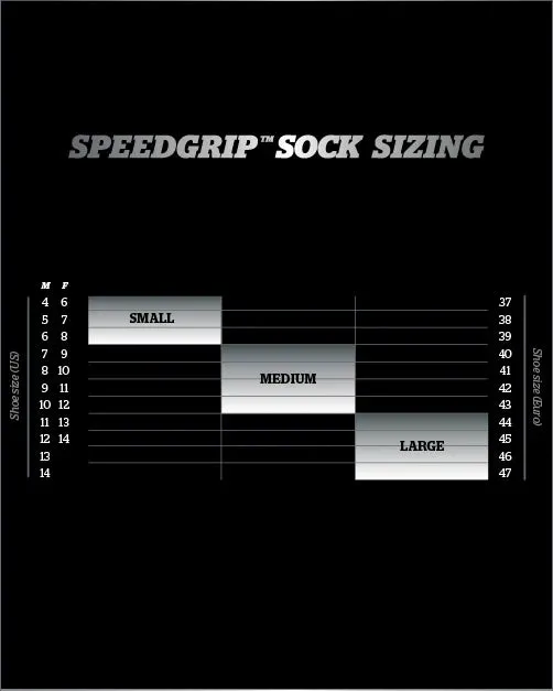 GripSocks - SpeedGrip by Storelli - Black