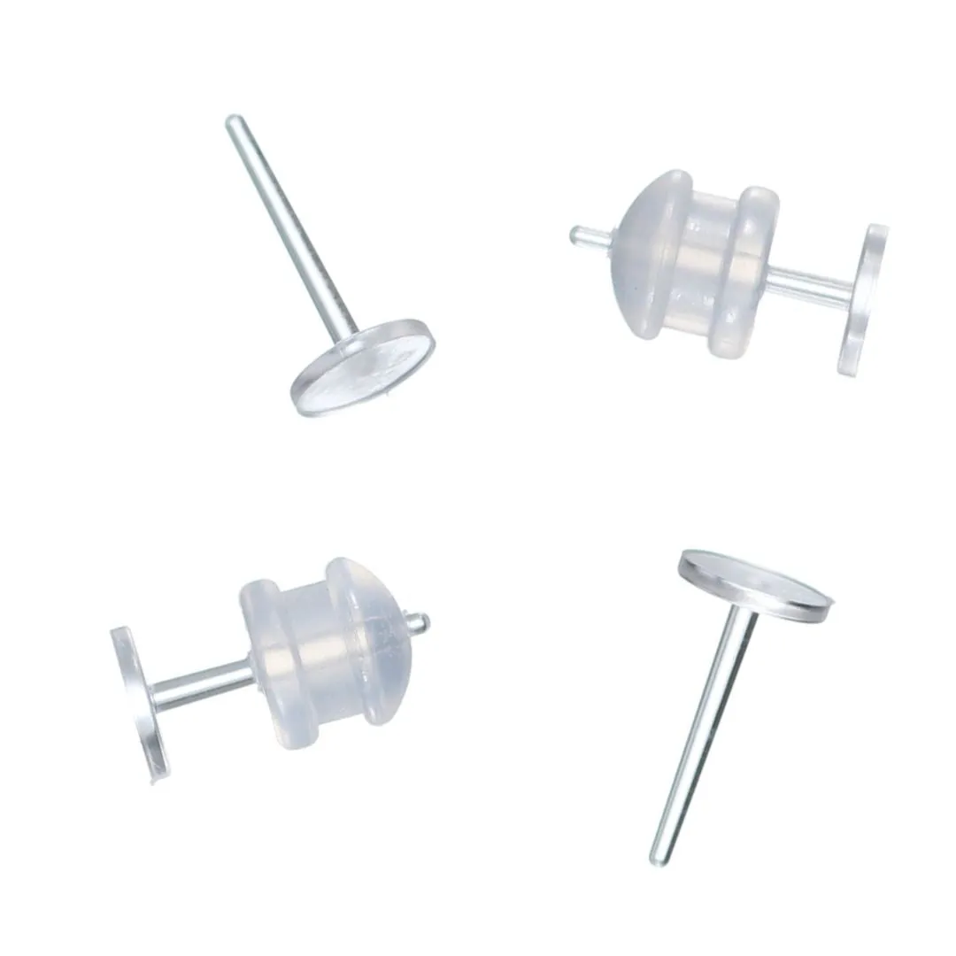 Gymnast Studs Hypoallergenic Earrings for Sensitive Ears Made with Plastic Posts