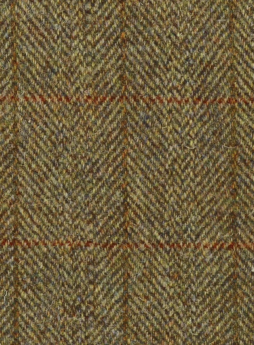 Harris Tweed Country Brown Check Suit