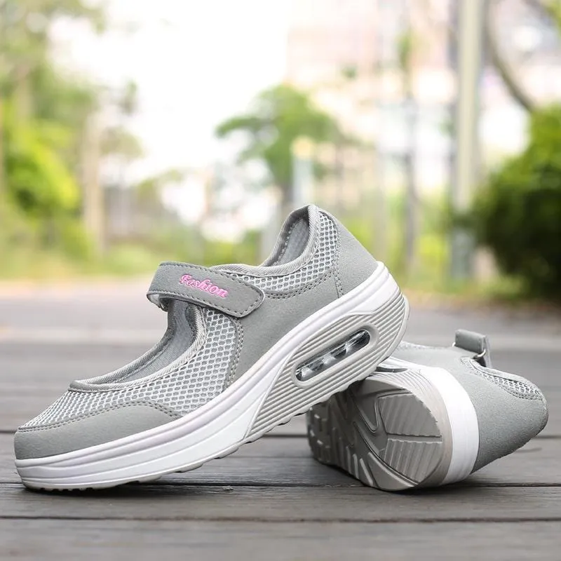 Hollow Air Cushion Rocking Shoes