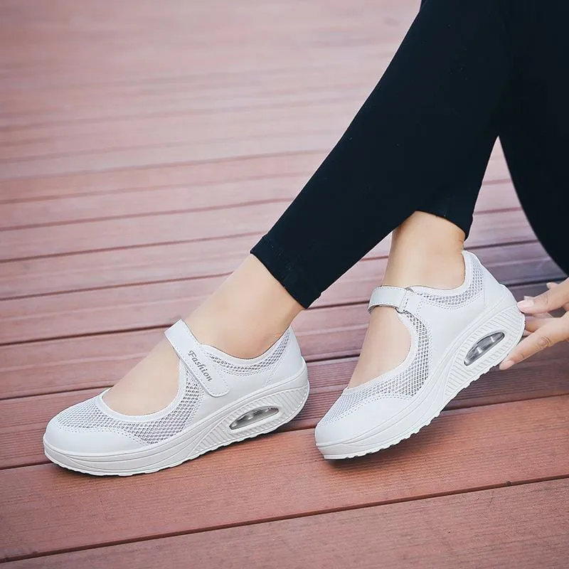 Hollow Air Cushion Rocking Shoes