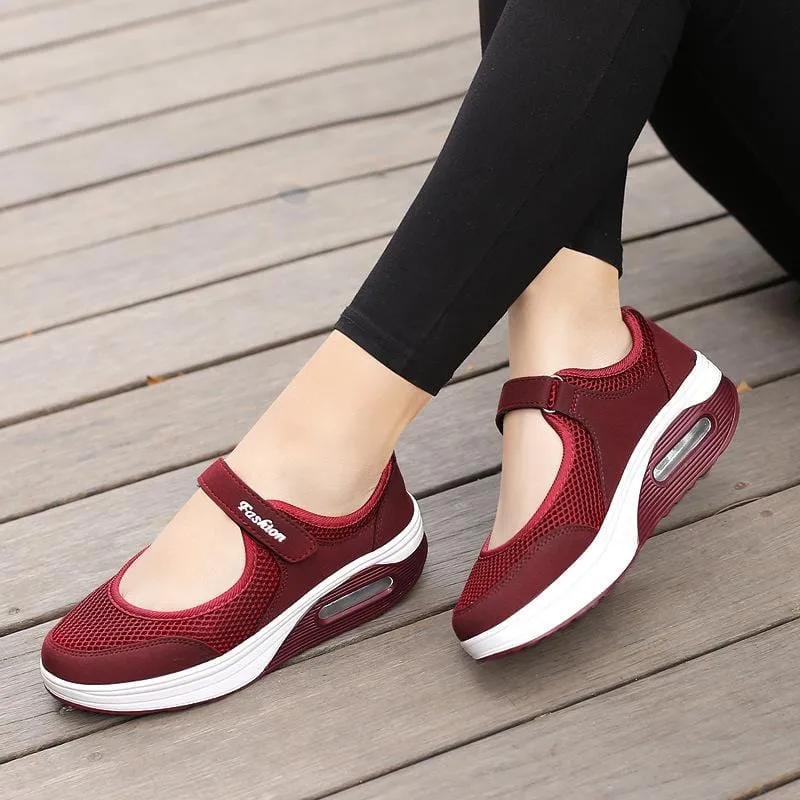 Hollow Air Cushion Rocking Shoes