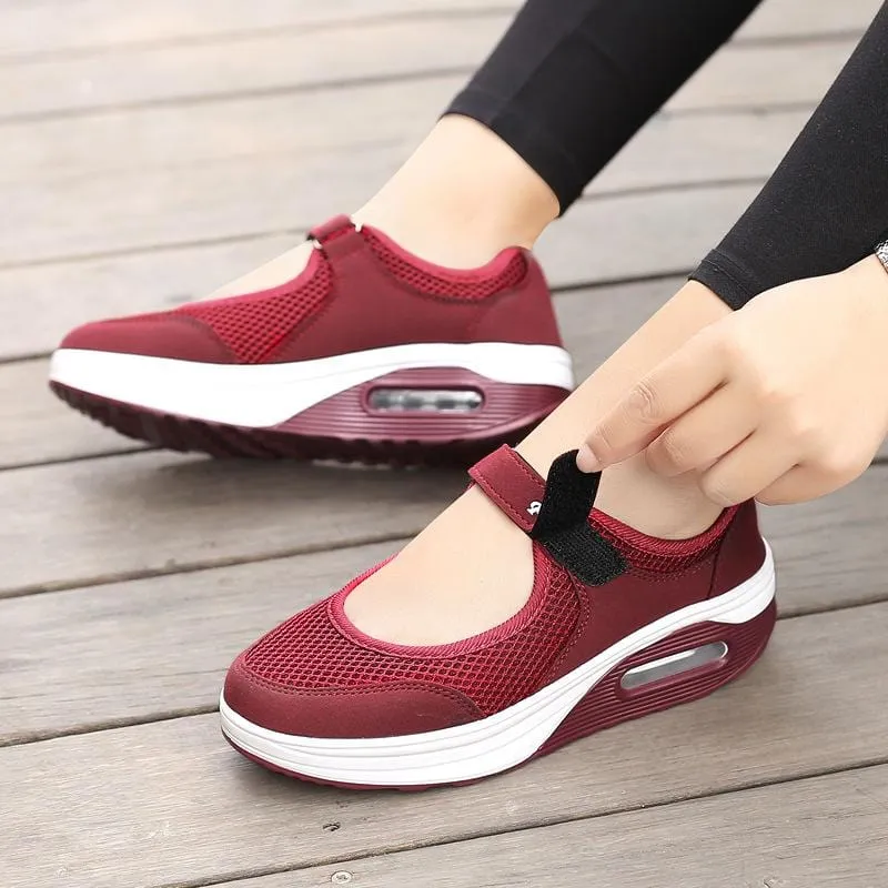 Hollow Air Cushion Rocking Shoes