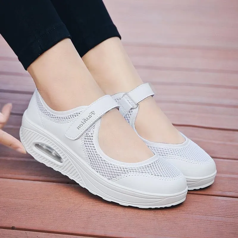 Hollow Air Cushion Rocking Shoes