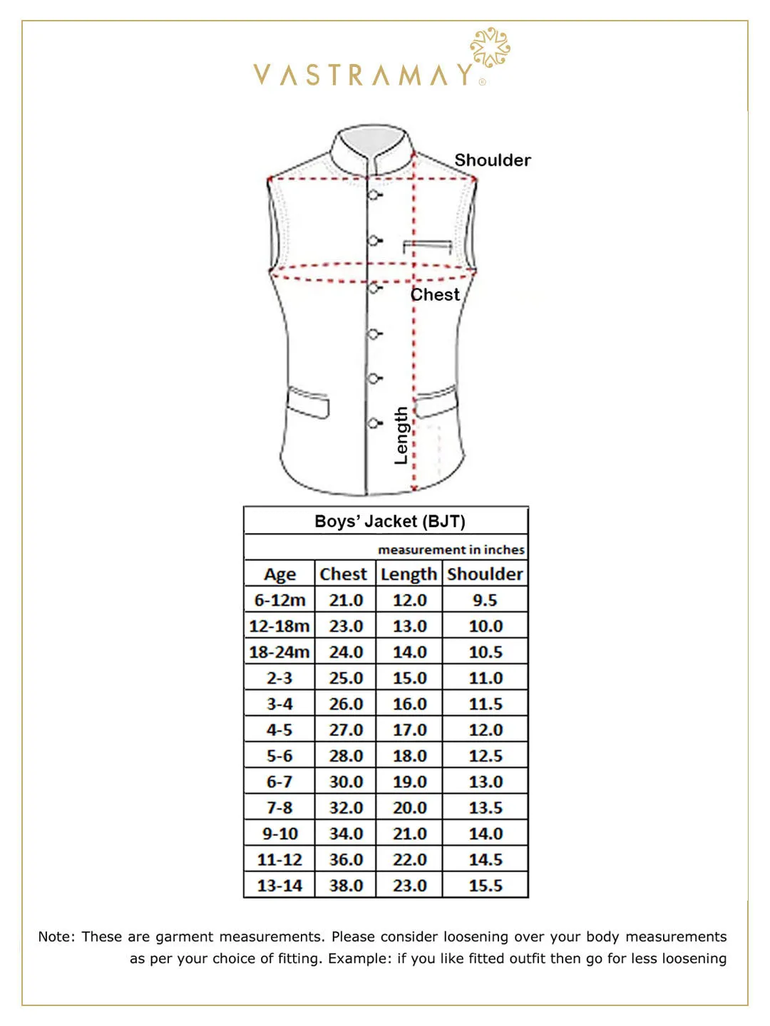 Jashvi Boy's Digital Foil Printed Cream Nehru Jacket