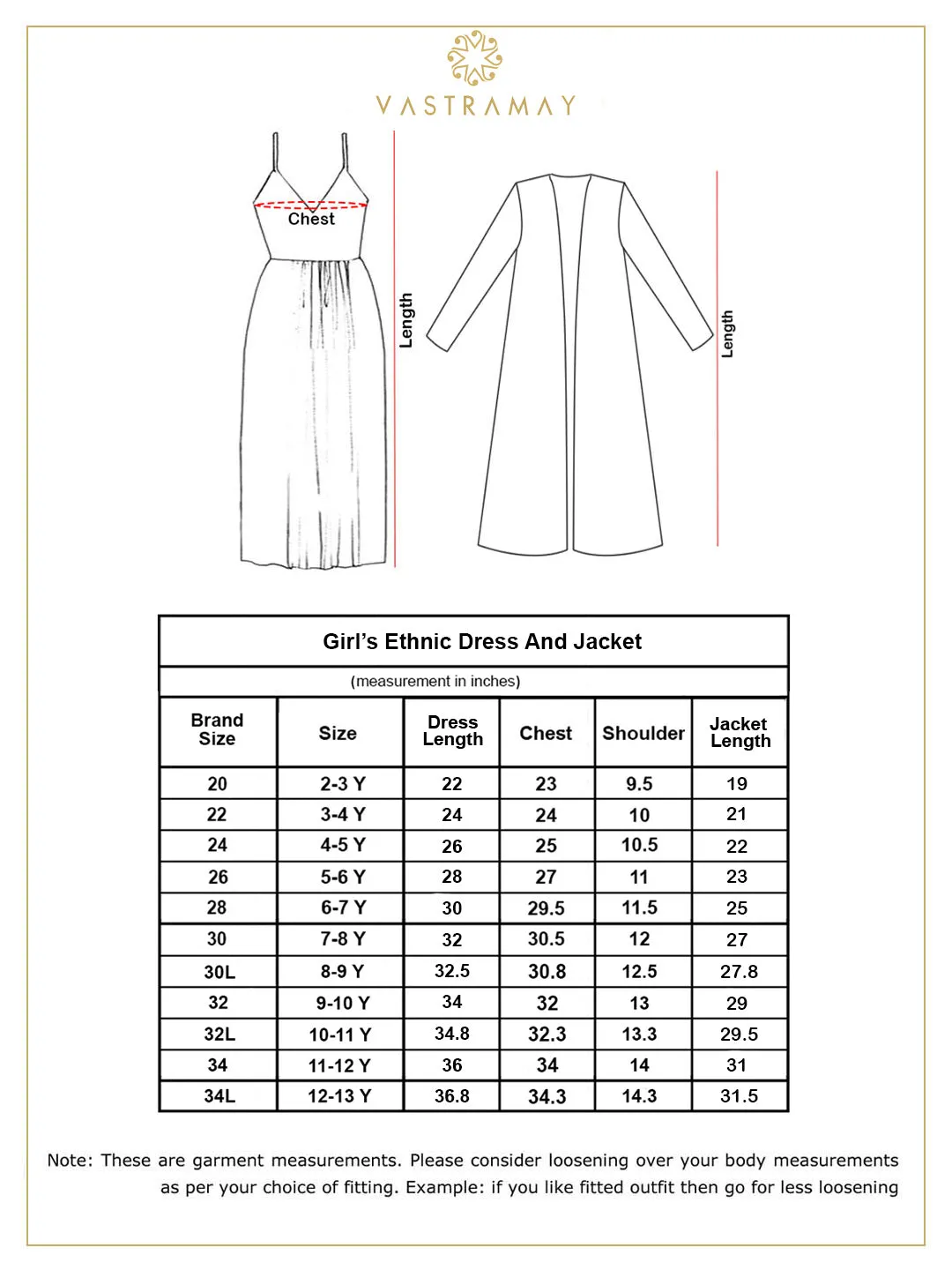 Jashvi Girl's Red And Blue Anarkali Dress