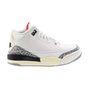 Jordan Retro 3 (PS) "Reimagined" Little Kids' Shoes White-Cement