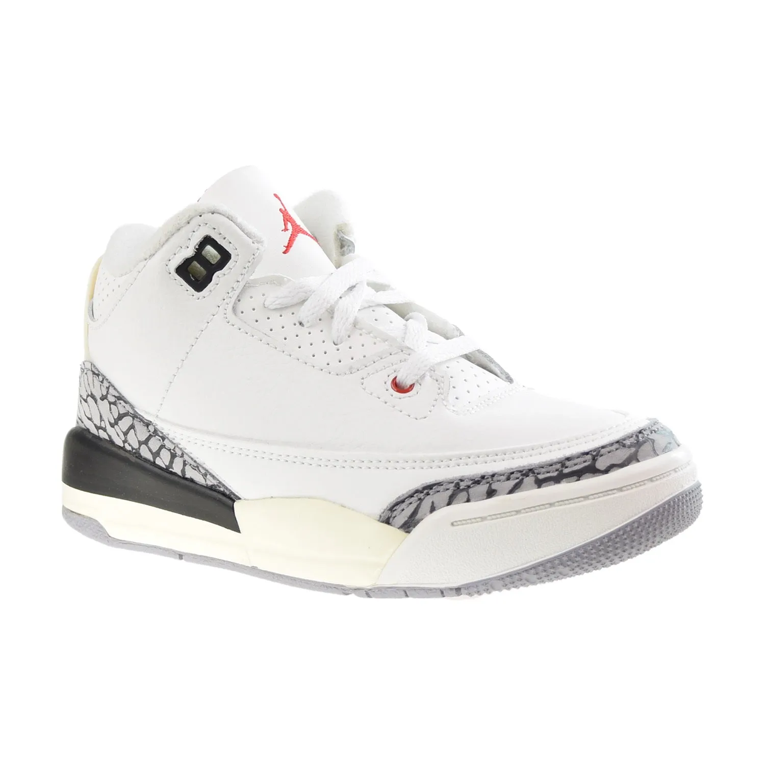 Jordan Retro 3 (PS) "Reimagined" Little Kids' Shoes White-Cement
