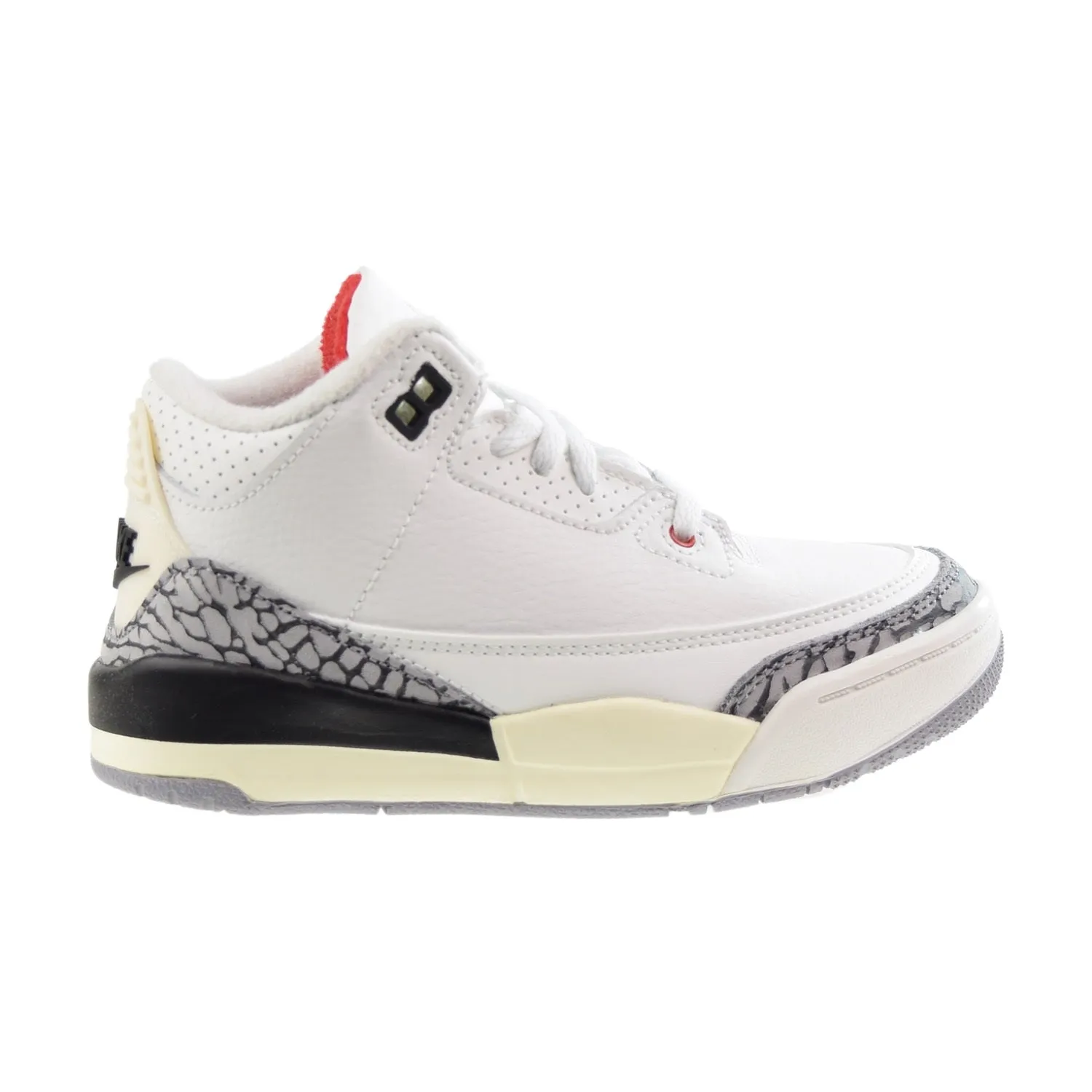 Jordan Retro 3 (PS) "Reimagined" Little Kids' Shoes White-Cement