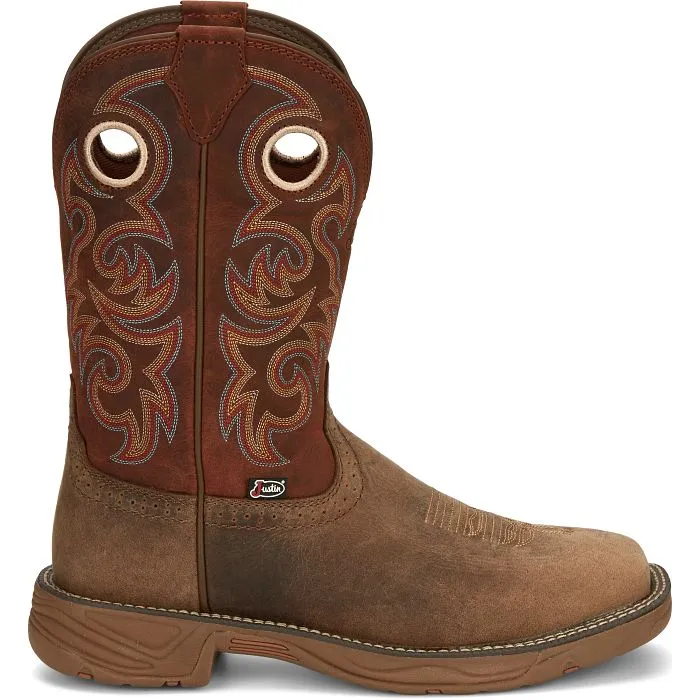 Justin Rush Peanut Buffalo Safety Toe
