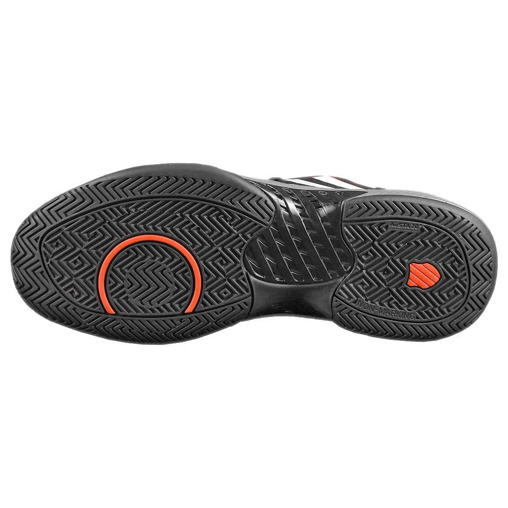 K-Swiss Men's Pickleball Supreme - Pickleball - Jet Black/Steel Grey