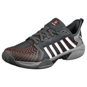 K-Swiss Men's Pickleball Supreme - Pickleball - Jet Black/Steel Grey