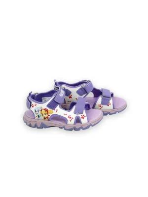 Kid's Girl Graphic Printed Sandals,Purple