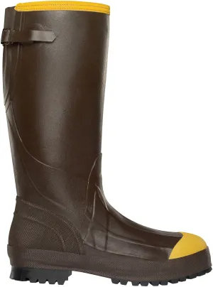 Lacrosse Alpha Aggressive Mens Brown Rubber 16in ST Work Boots 10 Lacrosse Alpha Aggressive Mens Brown Rubber 16in ST Work Boots 10