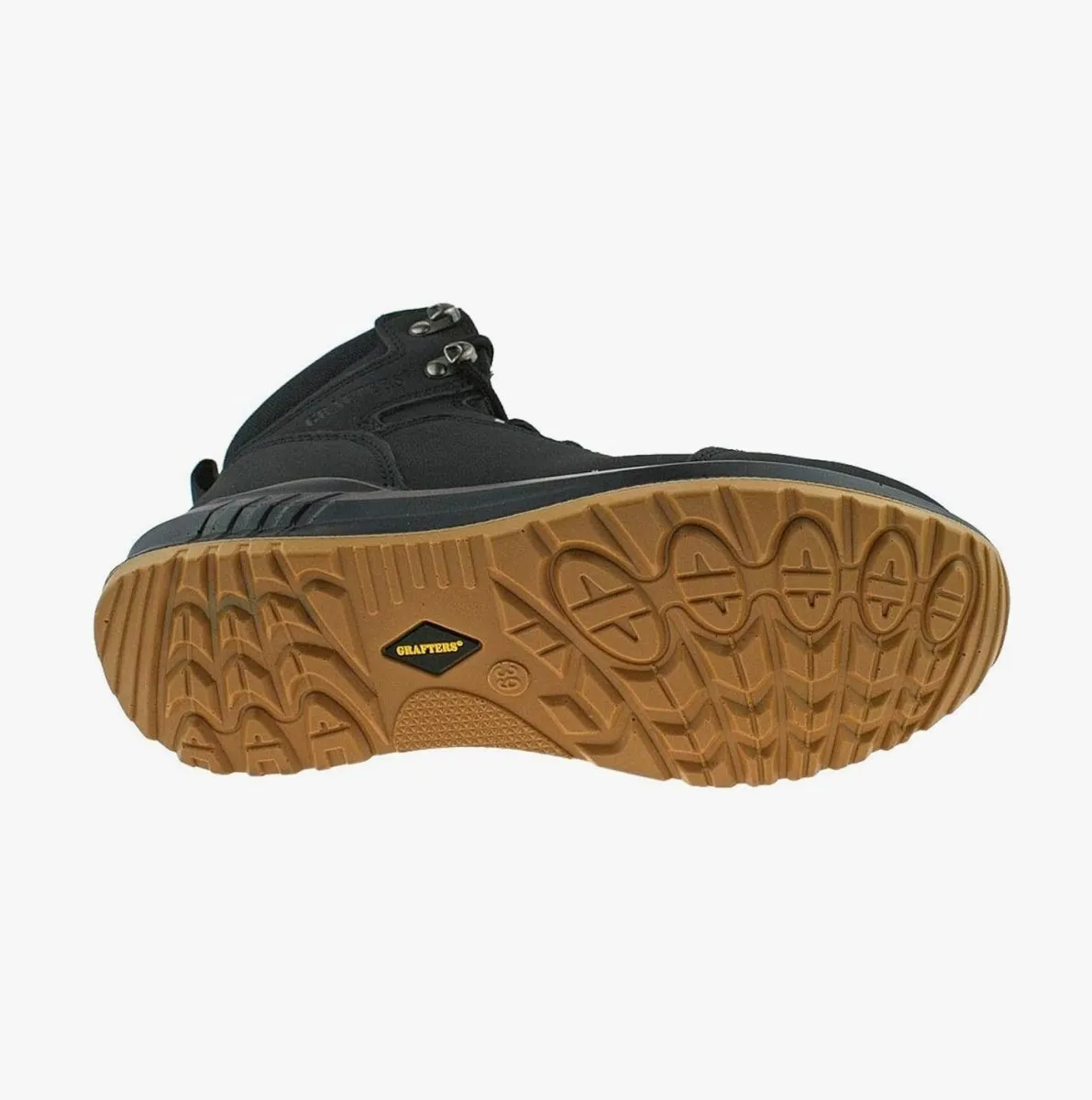 M513A Unisex Nubuck Steel Toe Boots Black