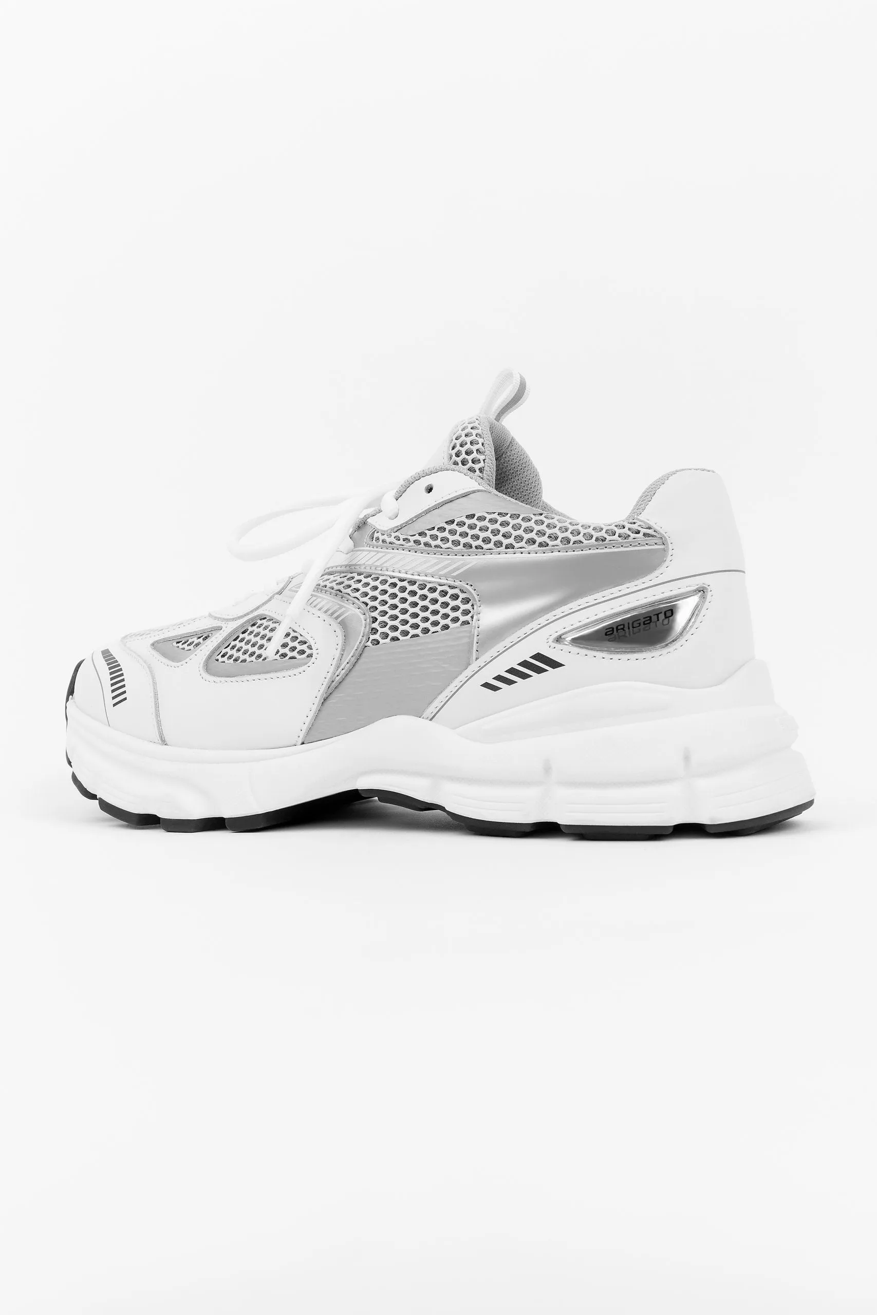 Marathon Runner - White silver
