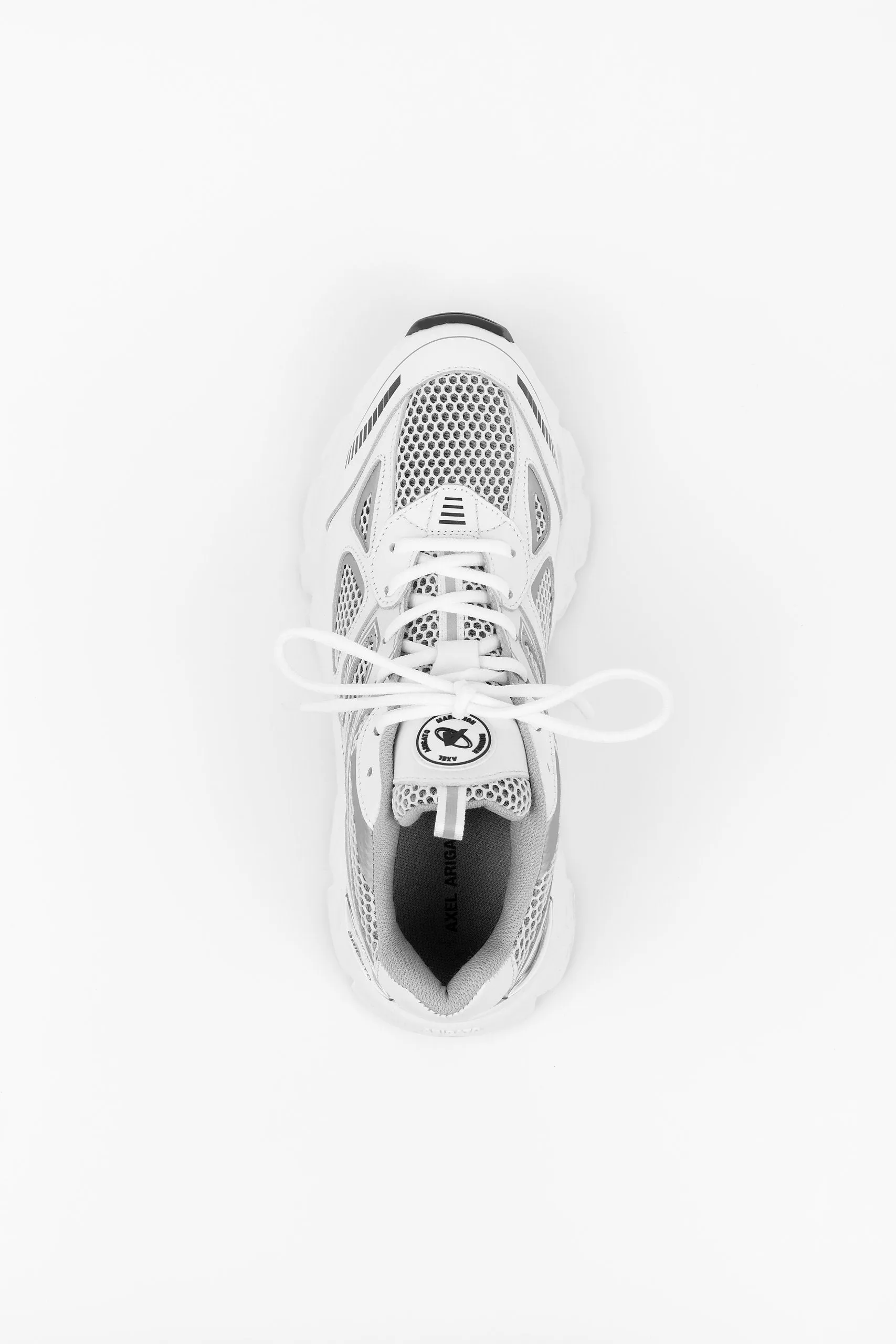Marathon Runner - White silver
