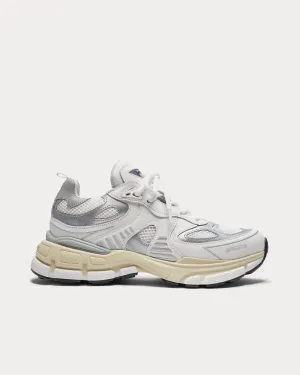 Marathon Sphere Runner White / Silver Low Top Sneakers
