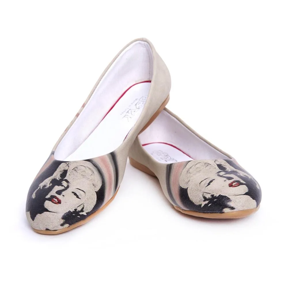 Marilyn Monroe Ballerinas Shoes 1036