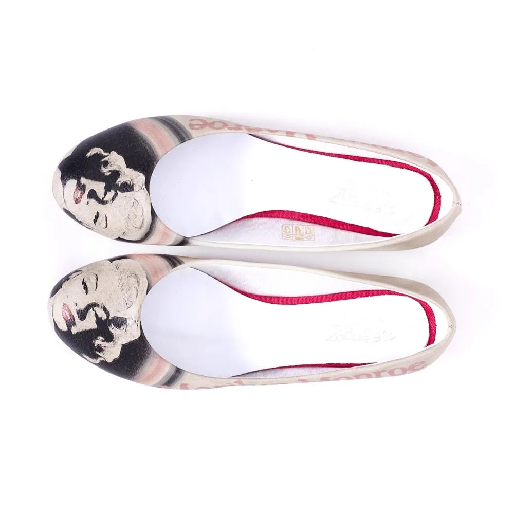 Marilyn Monroe Ballerinas Shoes 1036