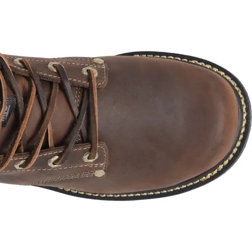 Matterhorn  Men's D30 6" Steel Toe WP Metguard Work Boot -Brown- MT2520