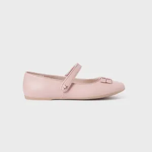 Mayoral Ballet Flats with double bow - Rosa/Pink