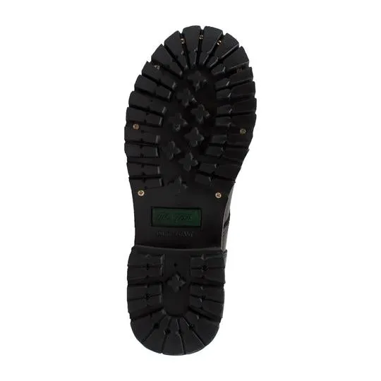 Men's 9" Steel Toe Logger Black Leather Boots