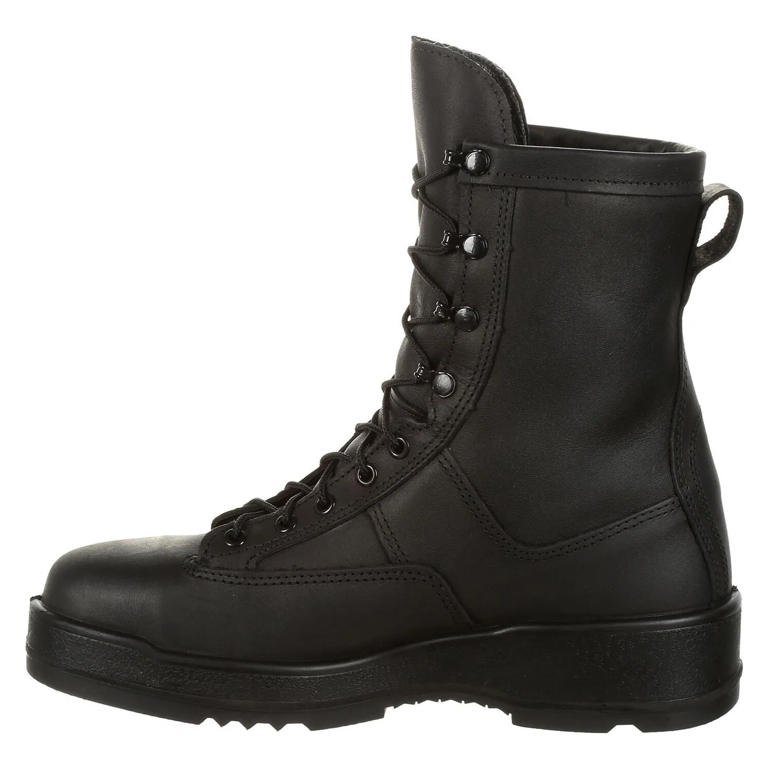 Men's Boots Black Flight Deck Steel Toe - Rocky 795B