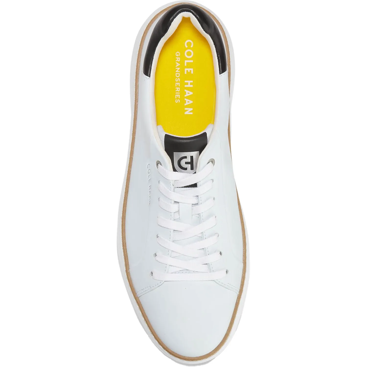 Men's Cole Haan GrandPro Topspin Sneaker Optic White Leather