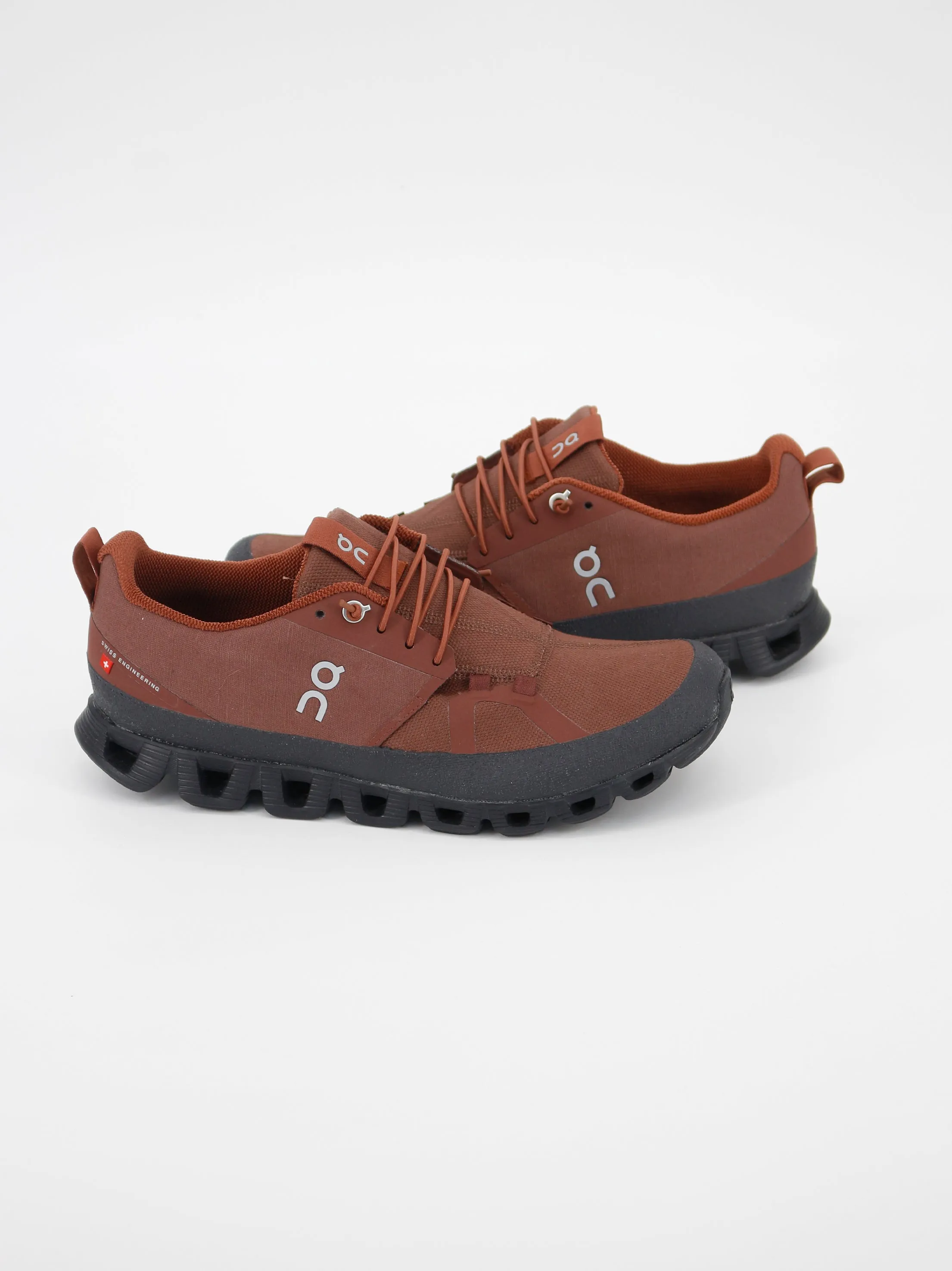 Men's Color Block Sneakers,Brown
