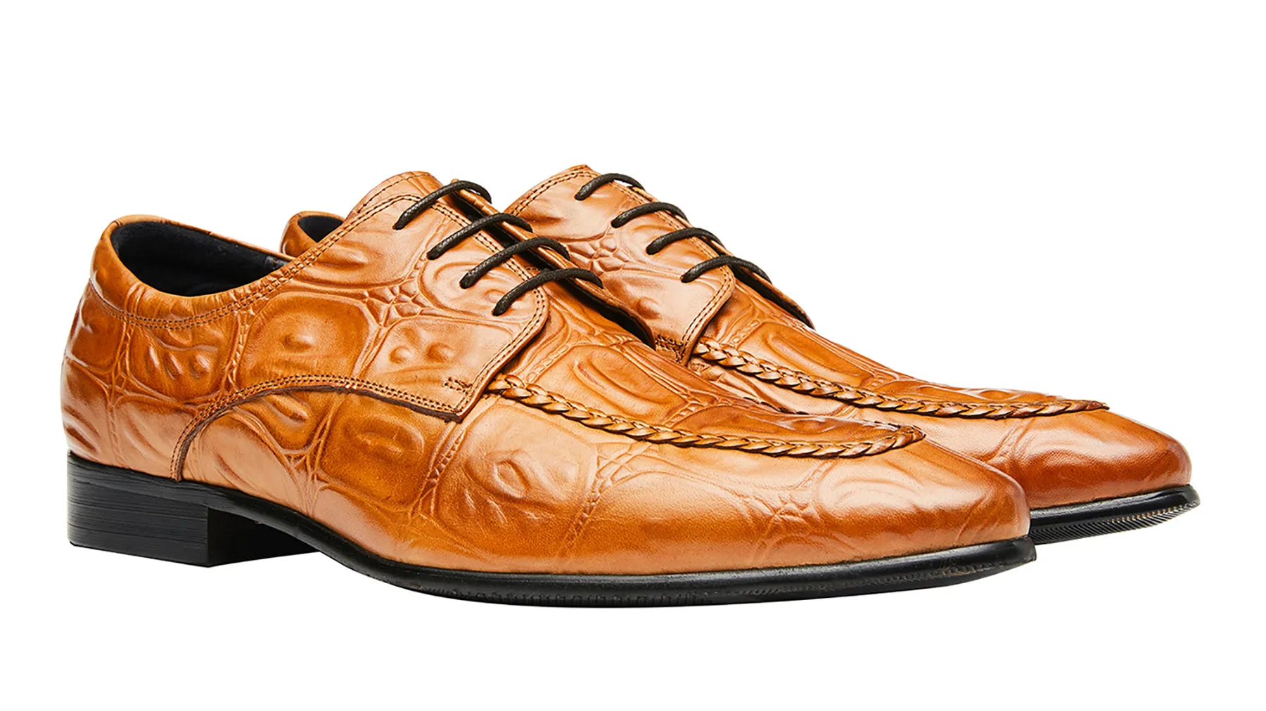 Men's Leather Derby Comfort Shoes