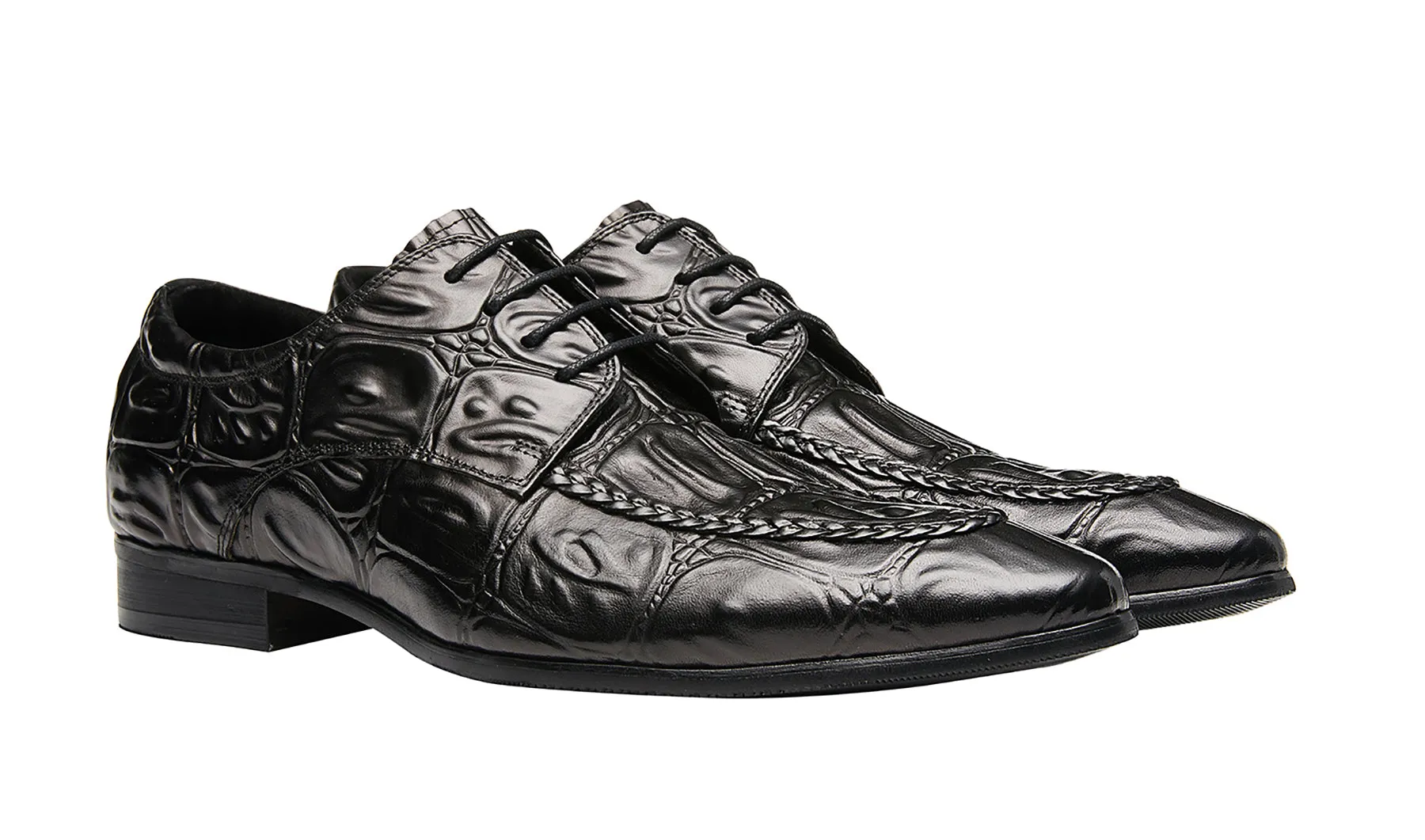 Men's Leather Derby Comfort Shoes